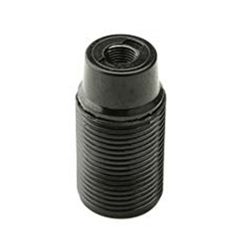 Portalampada Filettato in Resina E14 Nero FAI 0194/N