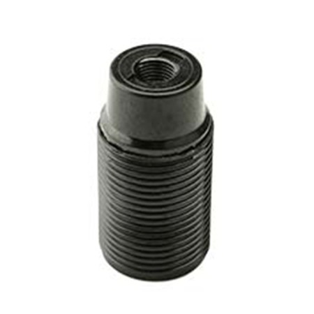 Portalampada Filettato in Resina E14 Nero FAI 0194/N Portalampada Filettato in Resina E14 Nero FAI 0194/N