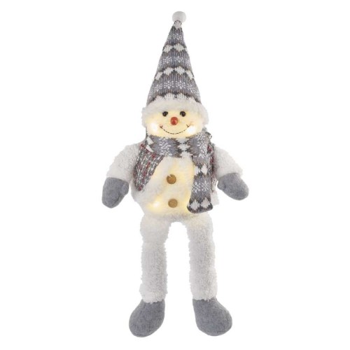 Pupazzo di Neve Natalizio LED Seduto... Pupazzo di Neve Natalizio LED Seduto...