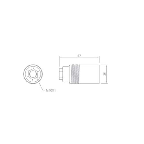 Portalampada in Metallo E14 Ottone | FAI 1041