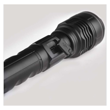 Torcia LED Ricaricabile in Metallo 600 lm | Emos P3116