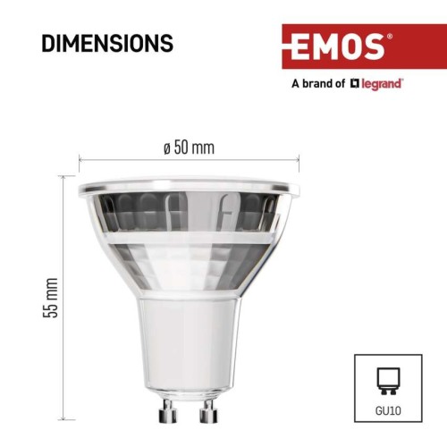 Lampadina LED GU10 3W (32W) 345lm... Lampadina LED GU10 3W (32W) 345lm...