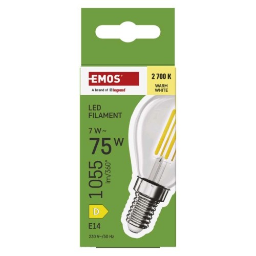 Lampadina LED Sfera E14 7W (75W)... Lampadina LED Sfera E14 7W (75W)...