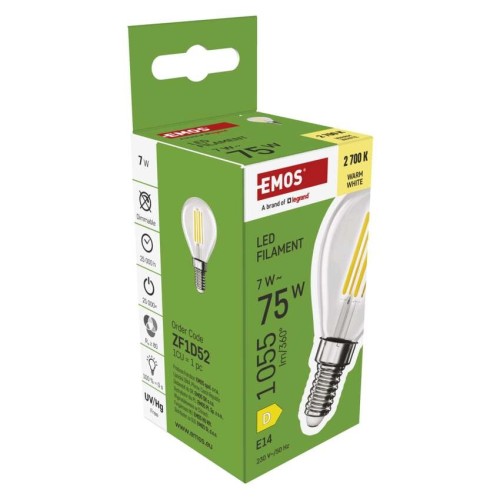 Lampadina LED Sfera E14 7W (75W)... Lampadina LED Sfera E14 7W (75W)...