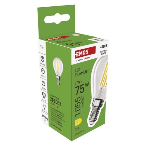 Lampadina LED Sfera E14 7W (75W)... Lampadina LED Sfera E14 7W (75W)...