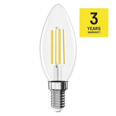 Lampadina LED Filamento Oliva E14 7W (75W) 1055lm 2700K Luce Calda | Emos ZF3D52