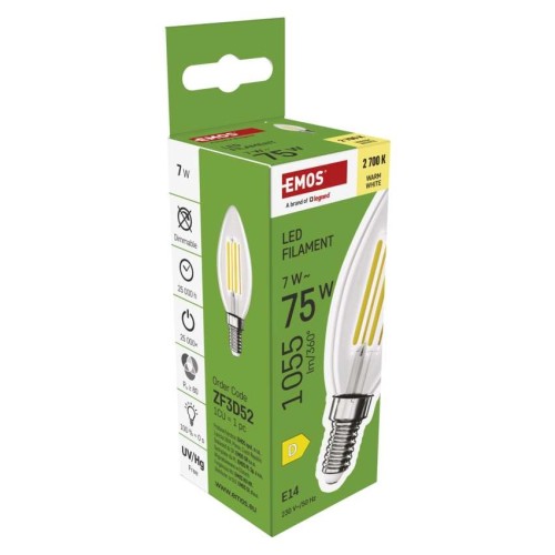 Lampadina LED Filamento Oliva E14 7W... Lampadina LED Filamento Oliva E14 7W...
