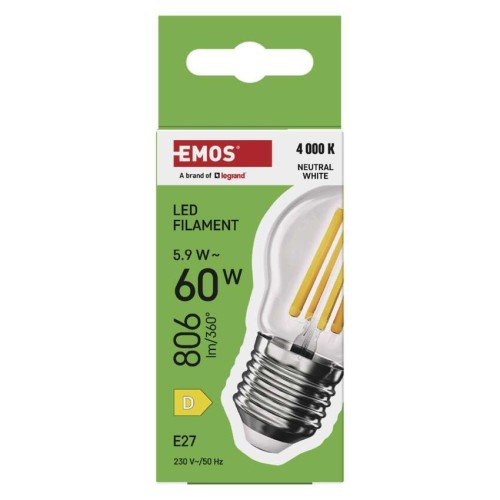 Lampadina LED Filamento Sfera E27... Lampadina LED Filamento Sfera E27...