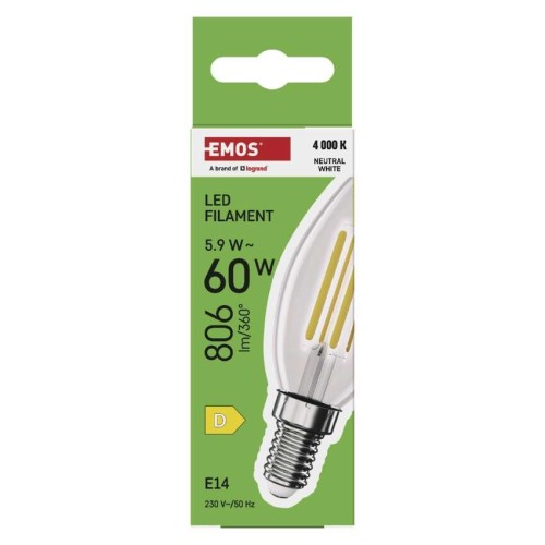 Lampadina LED Filamento Oliva E14... Lampadina LED Filamento Oliva E14...