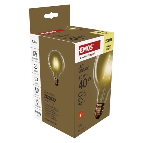 Lampadina LED Globo Vintage G95 E27... Lampadina LED Globo Vintage G95 E27...