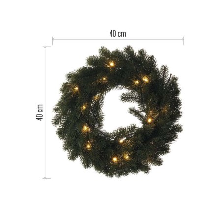 Ghirlanda Natalizia LED con Luce Calda da 40 cm | Emos DCTW05