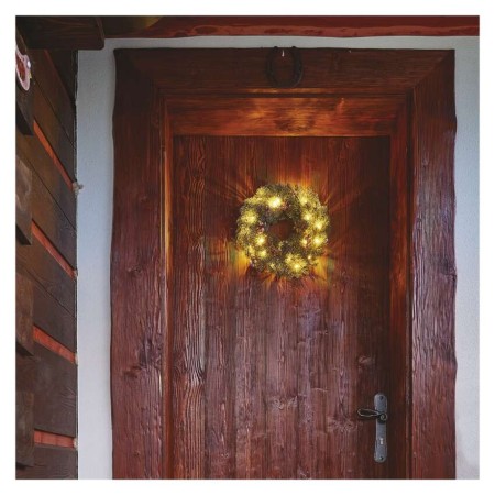 Ghirlanda Natalizia Innevata LED con Luce Calda da 38 cm | Emos DCTW06