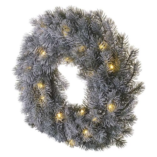 Ghirlanda Avvento LED da 40 cm con luci bianche calde, perfetta per un ambiente natalizio accogliente e sicuro | Emos DCTW15
