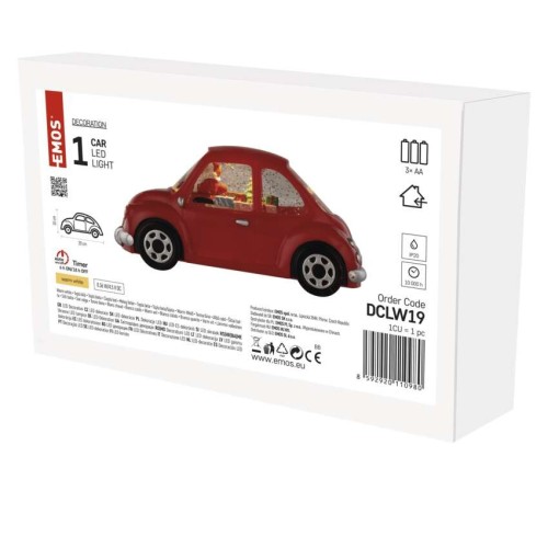 Decorazione LED Auto con Babbo Natale... Decorazione LED Auto con Babbo Natale...