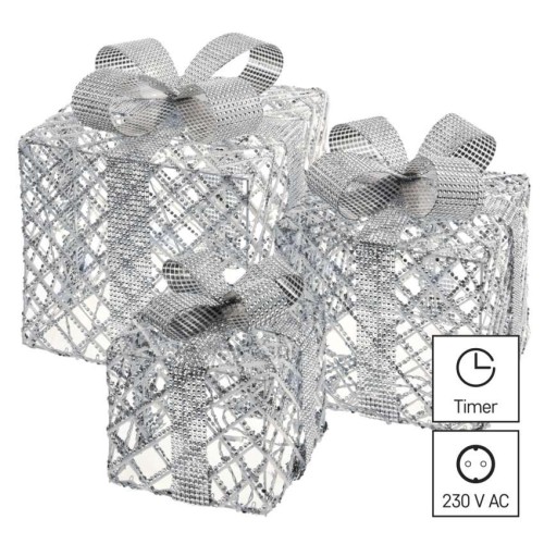 Decorazione Natalizia LED 3 Scatole... Decorazione Natalizia LED 3 Scatole...