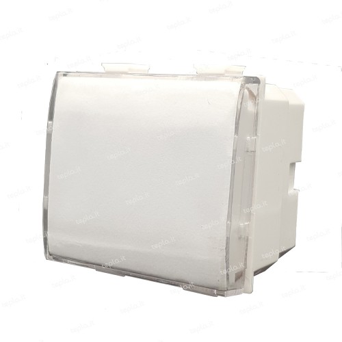 Pulsante campanello portanome 2 moduli compatibile Matix