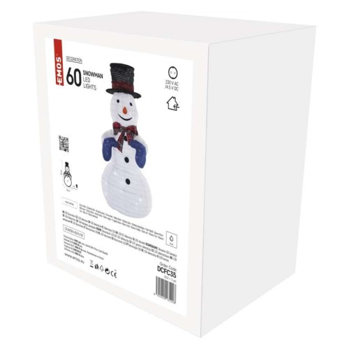 Pupazzo di Neve Natalizio LED... Pupazzo di Neve Natalizio LED...