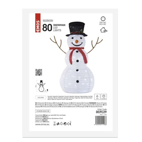 Pupazzo di Neve Natalizio LED... Pupazzo di Neve Natalizio LED...