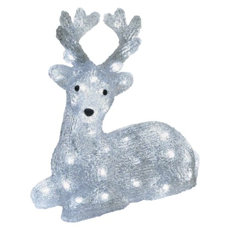 Cervo Natalizio LED 27 cm, decorazione luminosa per interno ed esterno, luce fredda | Emos DCFC06 Cervo Natalizio LED 27 cm, decorazione luminosa per interno ed esterno, luce fredda | Emos DCFC06