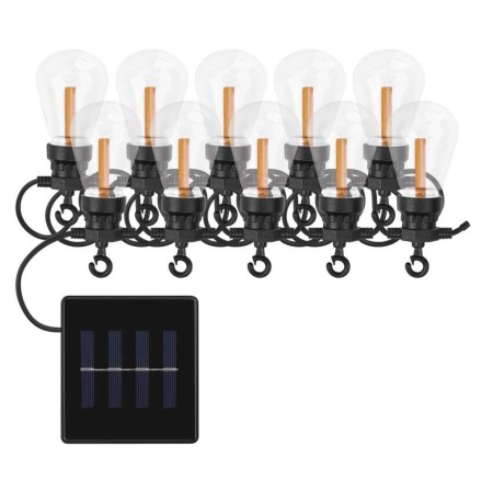 Catena Luminosa Solare 10 Luci LED Vintage da 5 m, decorazione luminosa per interno ed esterno | Emos DCPV02 Catena Luminosa Solare 10 Luci LED Vintage da 5 m, decorazione luminosa per interno ed esterno | Emos DCPV02
