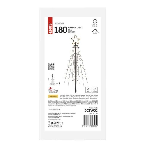 Albero di Natale LED da Esterno 180... Albero di Natale LED da Esterno 180...