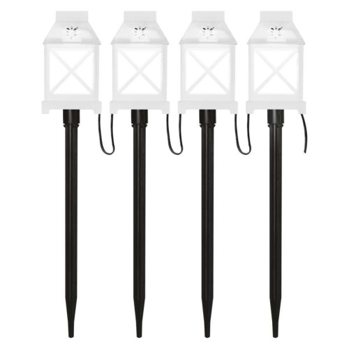 Set di 4 Lanterne LED da Giardino,... Set di 4 Lanterne LED da Giardino,...