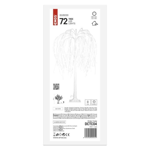 Albero LED Luminoso 120 cm per... Albero LED Luminoso 120 cm per...