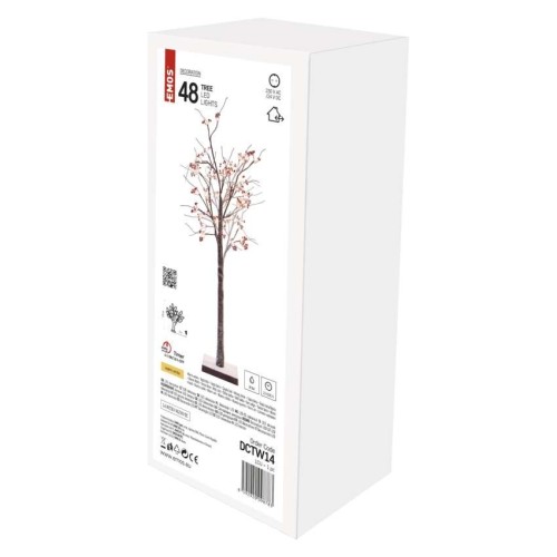 Albero LED con Bacche Rosse 120 cm... Albero LED con Bacche Rosse 120 cm...
