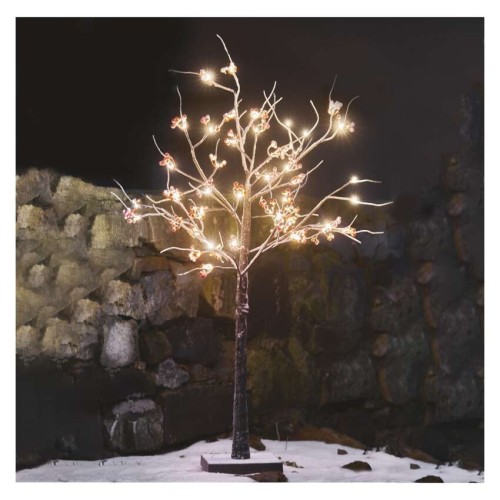 Albero LED con Bacche Rosse 120 cm... Albero LED con Bacche Rosse 120 cm...