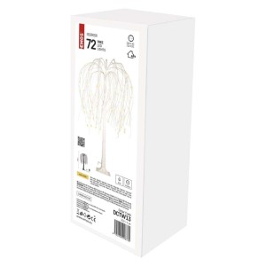 Albero LED Weeping Willow 120 cm con luce bianca calda per interni ed esterni | EMOS DCTW13 2