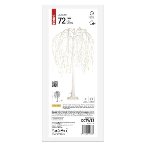 Albero LED Weeping Willow 120 cm per... Albero LED Weeping Willow 120 cm per...