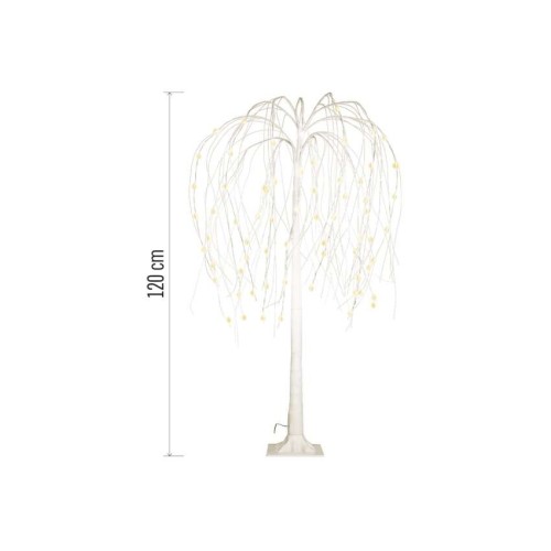 Albero LED Weeping Willow 120 cm per... Albero LED Weeping Willow 120 cm per...