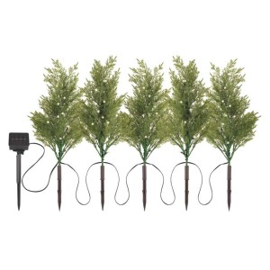 Set di 5 rami LED solari con pannello per interni ed esterni, luce bianca calda | EMOS DCTW24 2