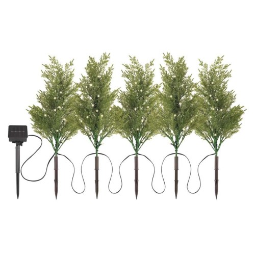 Set di 5 rametti LED solari con... Set di 5 rametti LED solari con...
