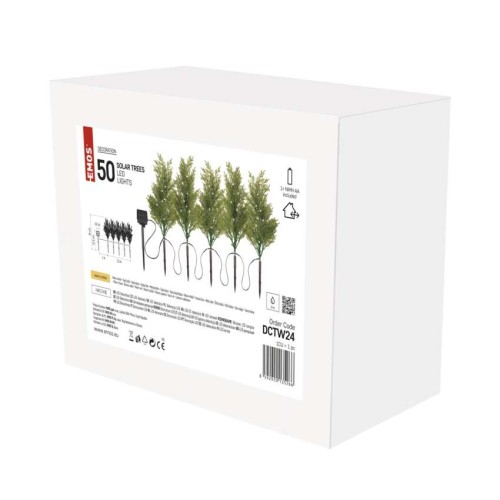 Set di 5 rametti LED solari con... Set di 5 rametti LED solari con...