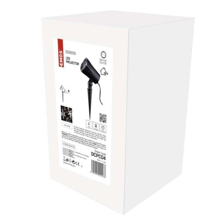 Proiettore LED Decorativo Fiocchi di Neve per Interni ed Esterni, Luce Fredda | EMOS DCPC04