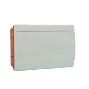 Centralino da Incasso 12 Moduli Bianco con Cornice e Sportello Bianco Marlanvil 970.12.B.B