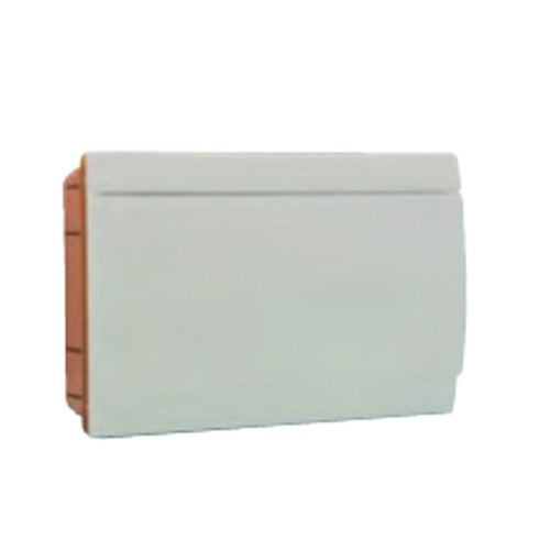 Centralino da Incasso 12 Moduli Bianco con Cornice e Sportello Bianco Marlanvil 970.12.B.B