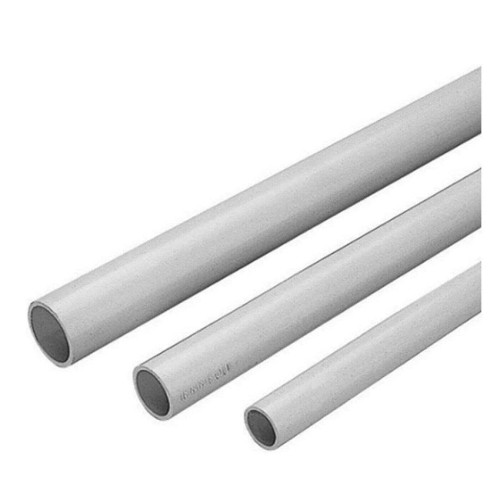 Tubo Rigido in PVC Ø20 mm, lunghezza 2 metri, colore grigio, resistente e ideale per impianti elettrici.