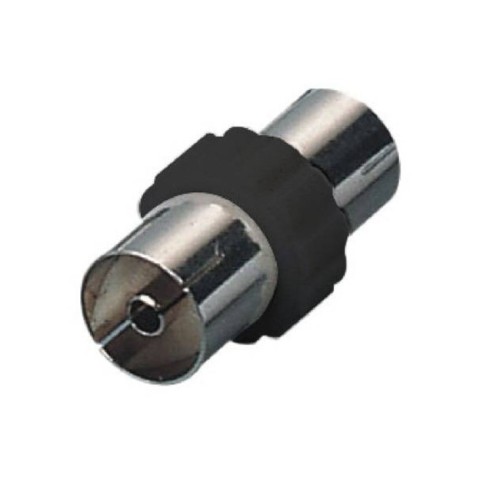 Adattatore TV Femmina/Femmina 9,5mm Nero