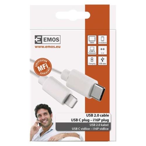 CAVO USB-C a Lightning 2.0 i16P 1m... CAVO USB-C a Lightning 2.0 i16P 1m...