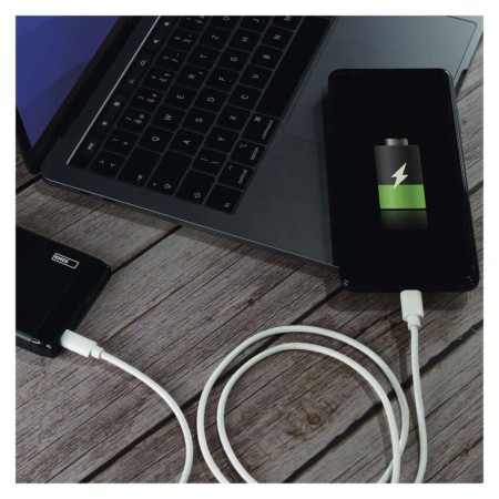 CAVO USB-C a Lightning 2.0 i16P 1m Bianco – Ricarica e Trasferimento Dati Certificato MFi | EMOS SM7015W