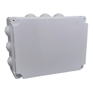 Cassetta Stagna IP66 300x220x120 mm Marlanvil 012.A con Viti-Cerniera