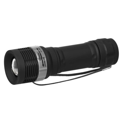Torcia LED Emos P4702 Compatta con Zoom Focus e Alimentazione AAA