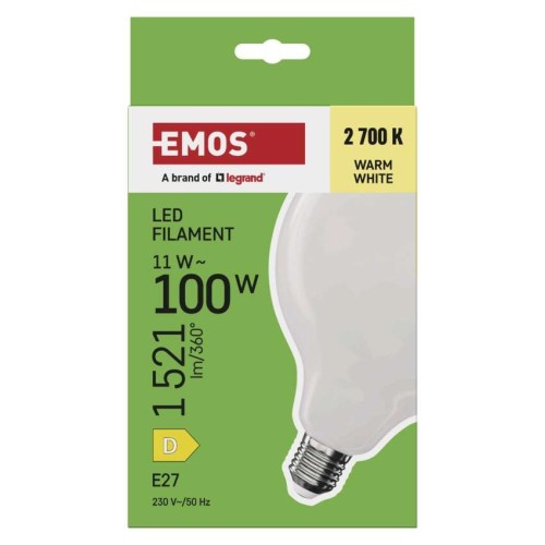 Lampadina LED Filamento Globo G125... Lampadina LED Filamento Globo G125...
