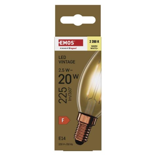 Lampadina LED Vintage Candela E14... Lampadina LED Vintage Candela E14...