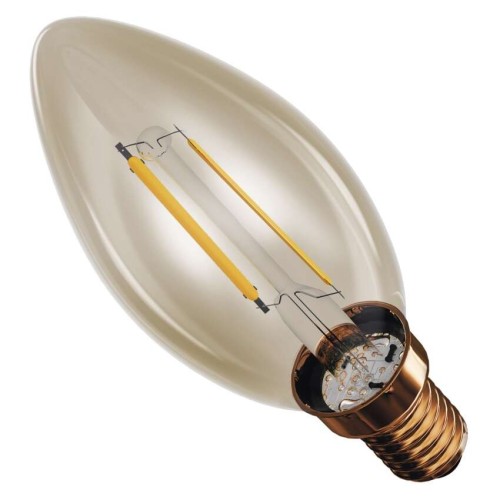 Lampadina LED Vintage Candela E14... Lampadina LED Vintage Candela E14...