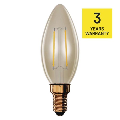 Lampadina LED Vintage Candela E14... Lampadina LED Vintage Candela E14...