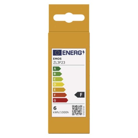 Lampadina LED Oliva E14 5.5W (40W) 470lm 4000K Luce Naturale | Emos ZL3F23