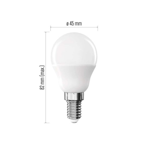 Lampadina LED Sfera E14 9.4W (60W)...